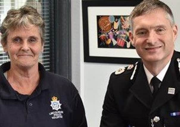 Lynn Chantrey was nominated by the Force for voluntary services to Lincolnshire Police and the communities of Lincolnshire ANL-190806-082109001