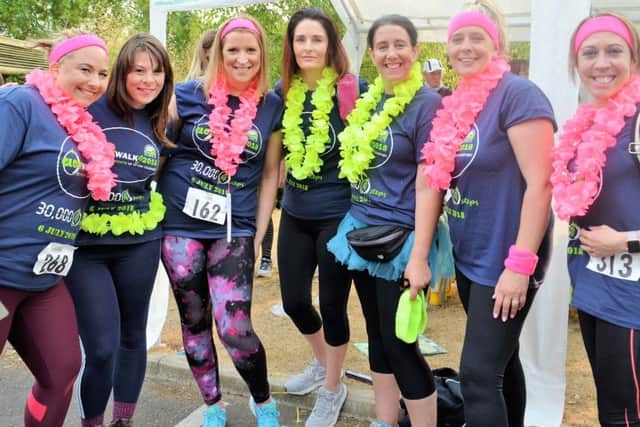 Participants taking part in last years Glow Walk. EMN-190906-225210001