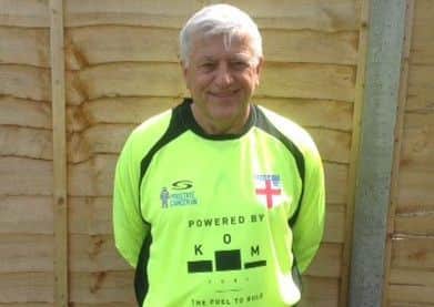 Sleaford and England walking football keeper John Sykes EMN-191006-102415002