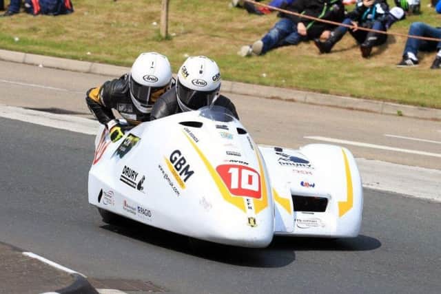 Gary Bryan and Phil Hyde on their way to a personal best lap time. Picture: Clare Freestone EMN-191006-180238002