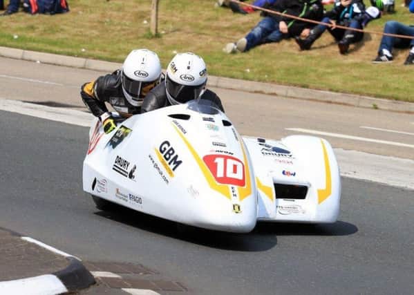 Gary Bryan and Phil Hyde on their way to a personal best lap time. Picture: Clare Freestone EMN-191006-180238002