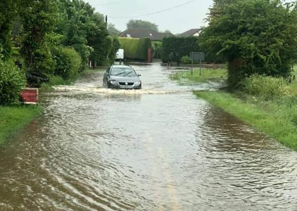 Many Lincolnshire roads were closed this week due to flooding.