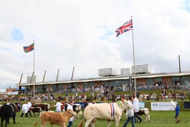 The county's farmers will showing their prize cattle.