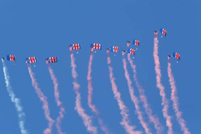 The RAF Falcons are set to wow the crowds.