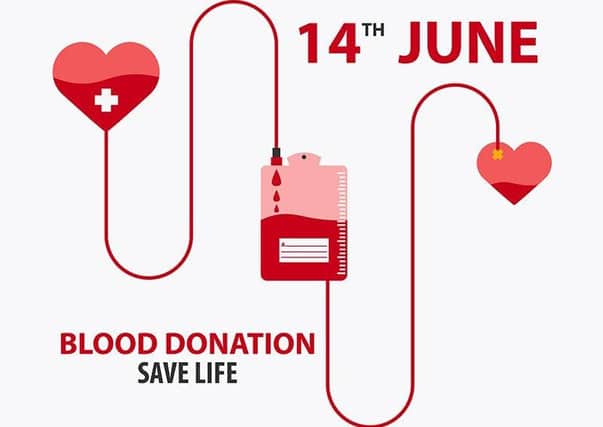 World Blood Donor Day (June 14).