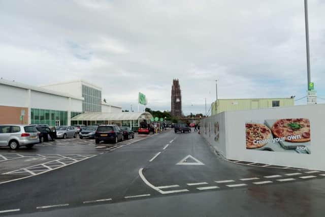 Asda, in Boston, where work has begun on a £3.5 million re-vamp.