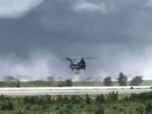 A major operation by the RAF to breach the gap in the River Steeping has been hailed a success.