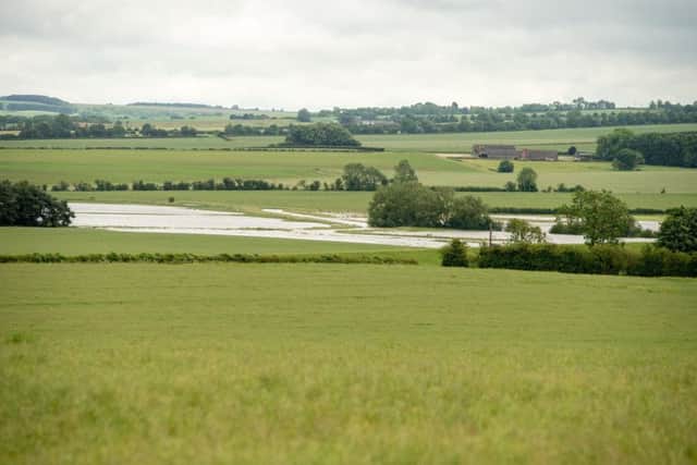 Horncastle flood reservoir. Picture: John Aron.