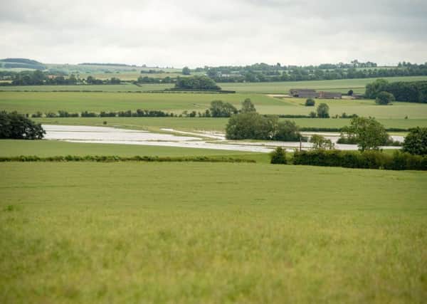 Horncastle flood reservoir. Picture: John Aron.