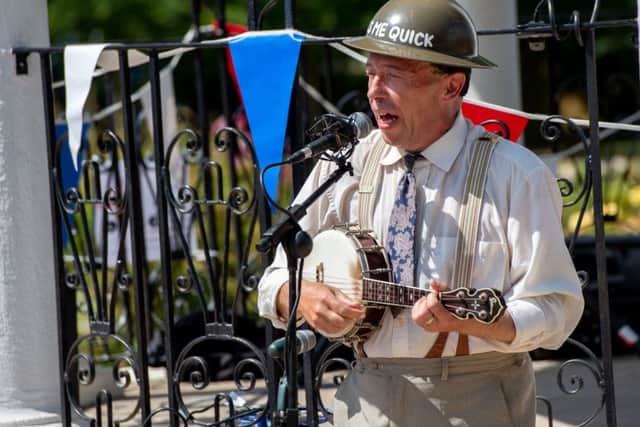 The George Formby experience at Jubilee Park, as part of the Woodhall Spa 1940s Festival last year. Picture: John Aron.