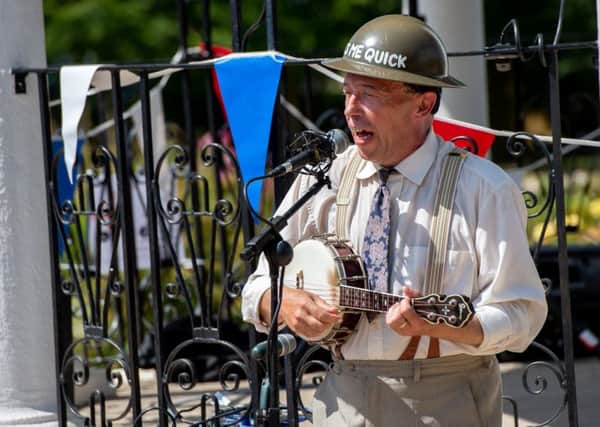 The George Formby experience at Jubilee Park, as part of the Woodhall Spa 1940s Festival last year. Picture: John Aron.