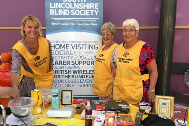 Can you help the South Lincolnshire Blind Society in its work in the Boston area?