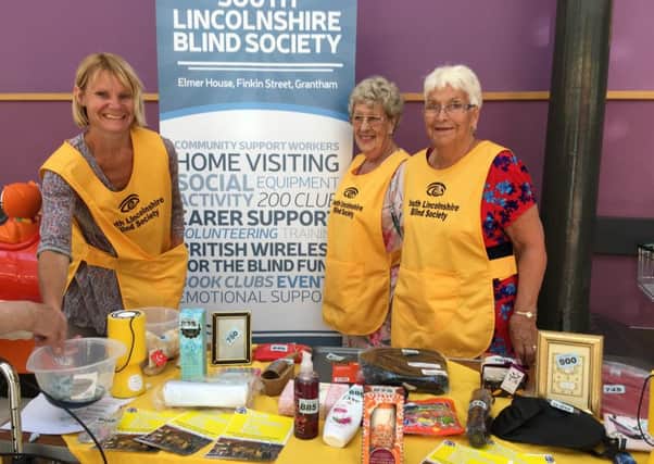 Can you help the South Lincolnshire Blind Society in its work in the Boston area?