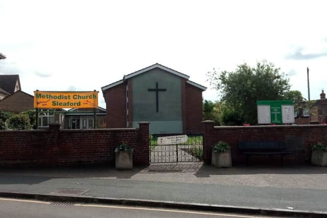 Sleaford Methodist Church in Northgate. EMN-190618-104652001