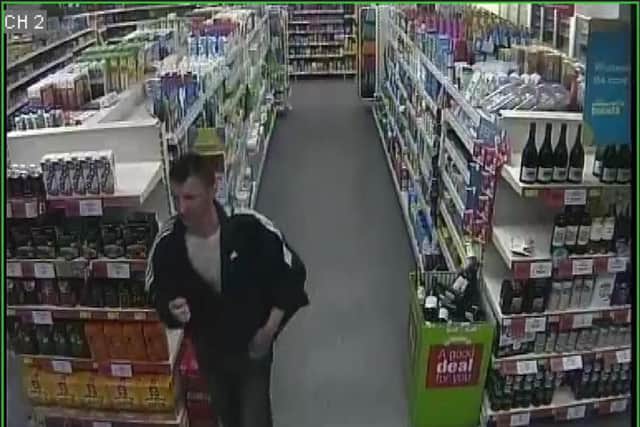Do you know this man? Police would like to speak to him.