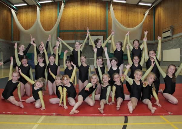 Members of Skegness Gymnastics Club 10 years ago.