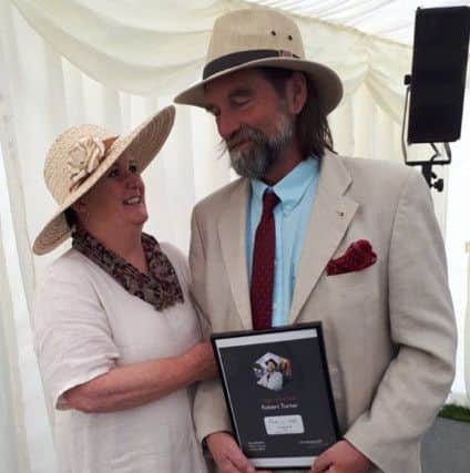 Rob Turner and his wife Bridget