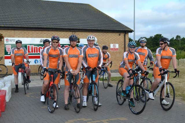 Some of the Chestnut Homes team lining up at last years event