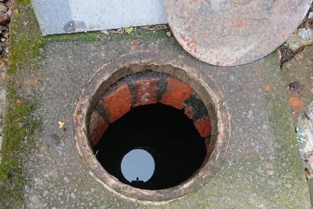 A shocking discovery was made at this old Victorian well in Hundleby on Sunday.
