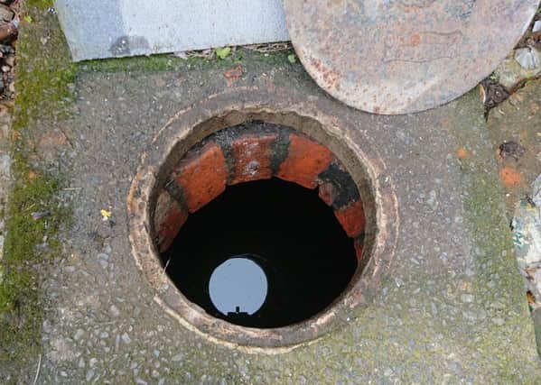 A shocking discovery was made at this old Victorian well in Hundleby on Sunday.