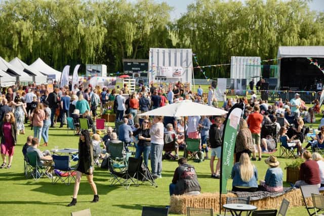 Huge crowds turned out for the first Outfields Music Festival last Saturday.