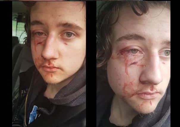 Do you know who carried out this shocking attack? (Pictures supplied by victim's family).