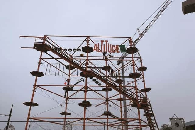 The new Altitude 44 attraction is nearing completion.