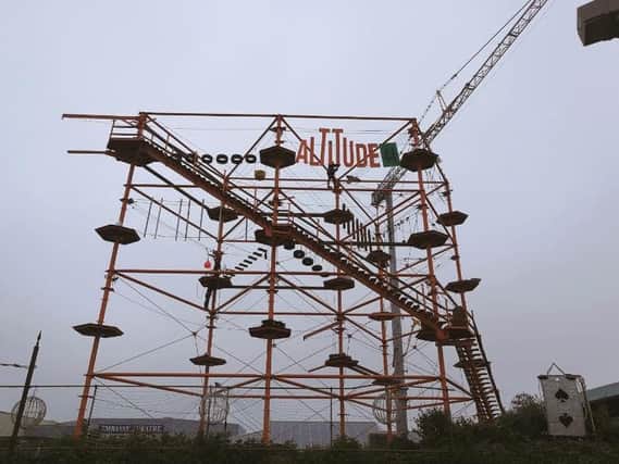The new Altitude 44 attraction is nearing completion.