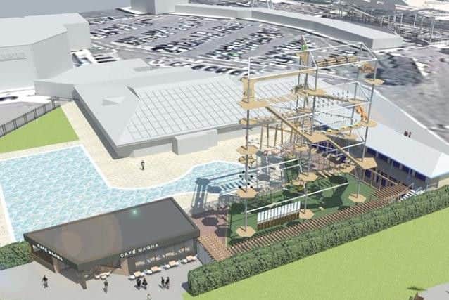 Artist's impression of the new Altitude 44 attraction