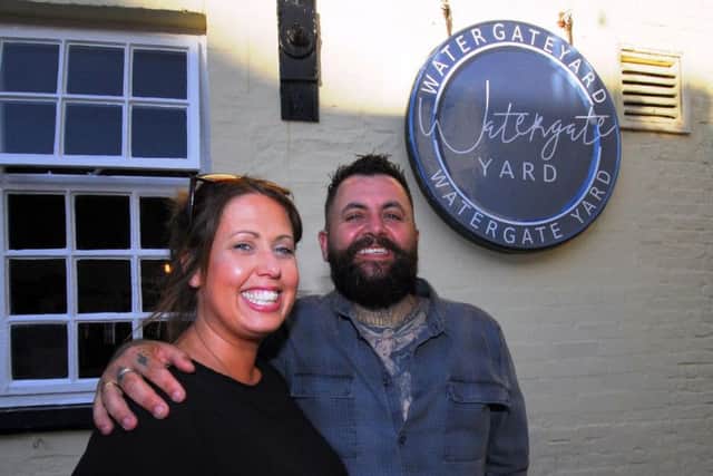 Hollie and Ryan Blankley of Watergate Yard.