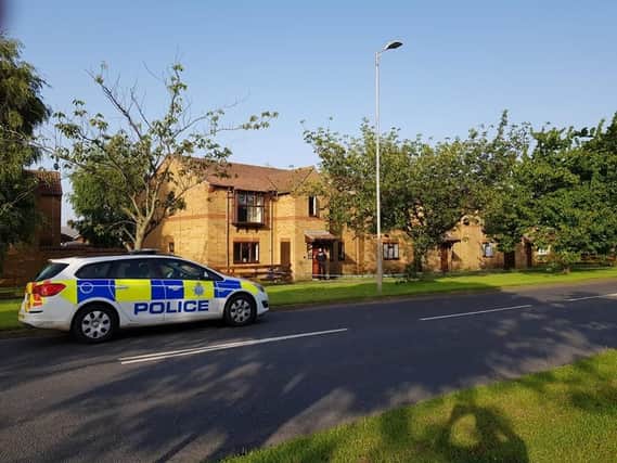 Police inquiries are ongoing after a man was found with unexplained injuries.