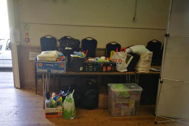 You've all been great - but Wainfleet now has enough cleaning product says clerk Sue Simmons.