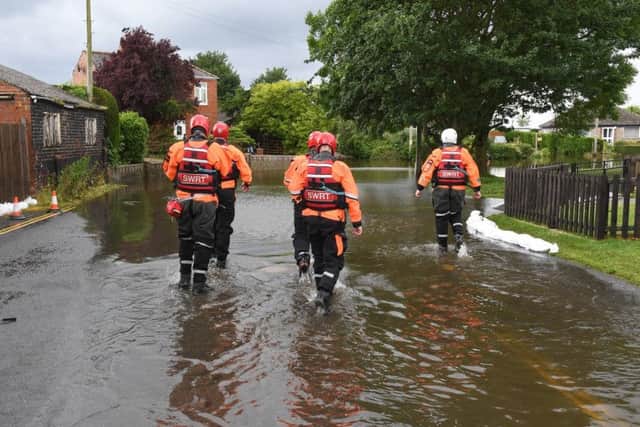 Floods at Wainfleet.