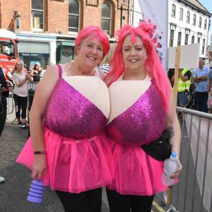 Louth Run for Life. Women's 5K event. L-R Julie Jenkins with her daughter Acacia Sewell.