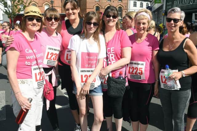 Louth Run for Life. Women's 5K event. ETHV Ladies.