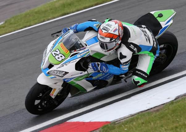 Tim Neave heading in the right direction after his Donington run-out. Picture: Dave Yeomans EMN-190807-152839002