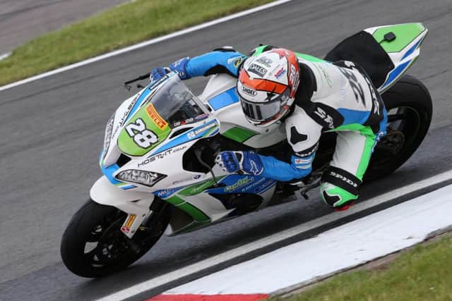 Tim Neave heading in the right direction after his Donington run-out. Picture: Dave Yeomans EMN-190807-152839002