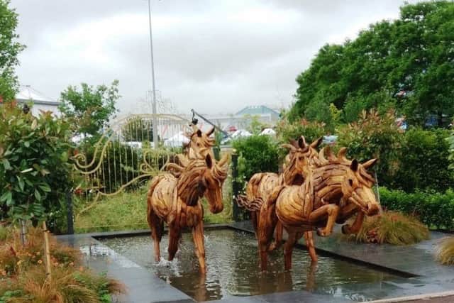 The entrance to the The Revelation Garden at the BBC show.