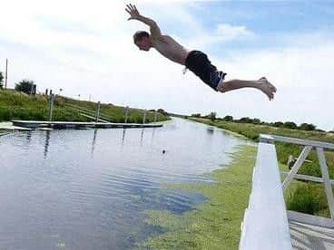 The dangers of swimming in open water