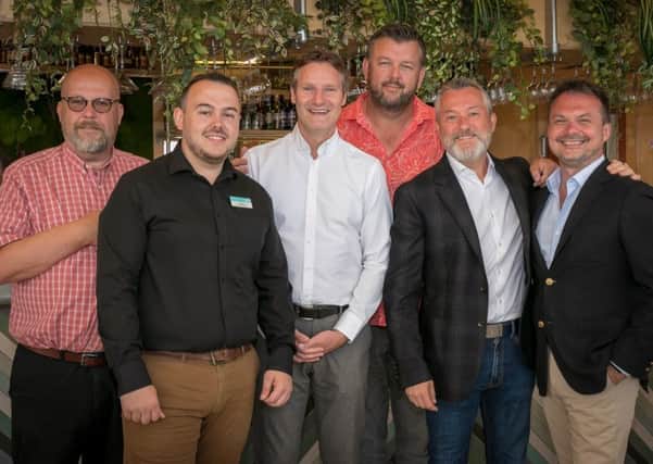 Greg Lashley (operations director), James Middleton (commercial manager, Tattershall Lakes), Andy Edge (chief commercial officer), Dan Steadman (sales director), Carl Castledine (ceo), Max Barraclough (creative director)