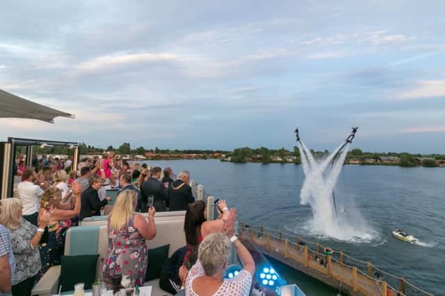 The Russian national flyboard team