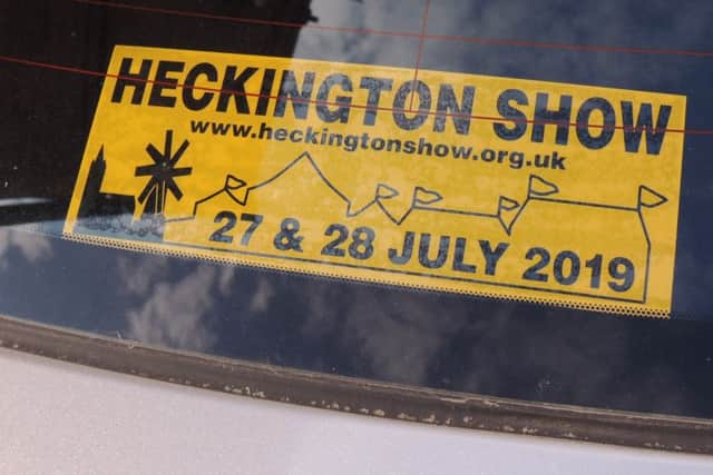 Show your Heckington Show sticker to win a pair of weekend passes. EMN-190807-144058001