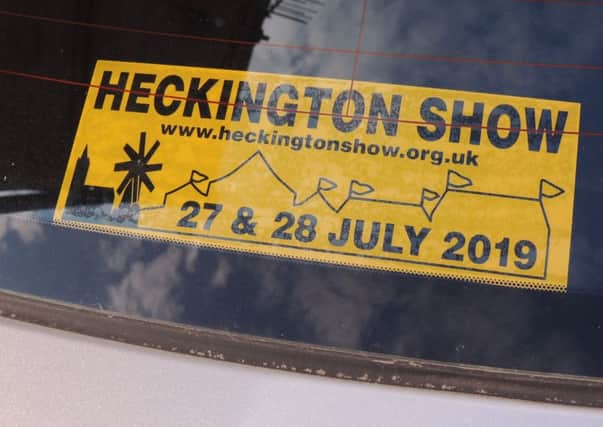 Show your Heckington Show sticker to win a pair of weekend passes. EMN-190807-144058001