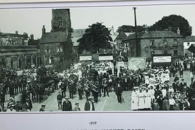 Peace Day in Market Rasen, 1919 EMN-191107-134421001
