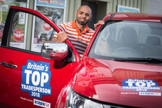 Stuart Roache was last year's winner of the annual Screwfix competition.