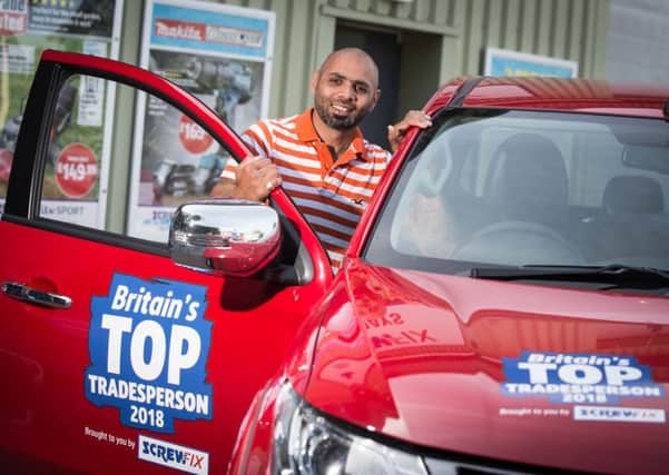 Stuart Roache was last year's winner of the annual Screwfix competition.