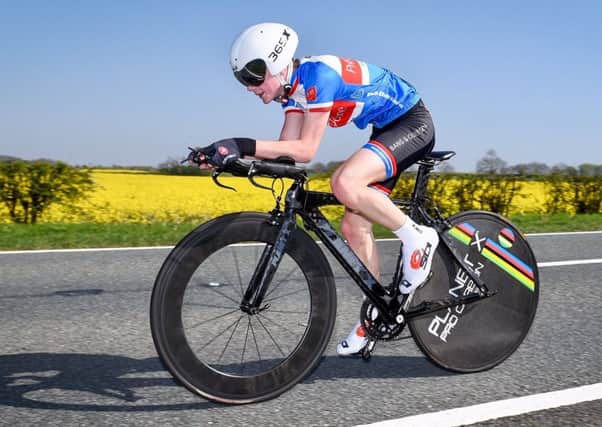 Jensen saved his best 10-mile TT time of the season to qualify for the national championships. Picture: Richard Howes Photography EMN-191107-112059002