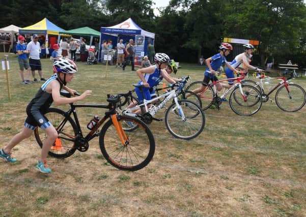 A scene from last year's Sleaford RC School family fun day. Sleaford Triathlon Club, Juniors, demonstartion. EMN-191107-133706001