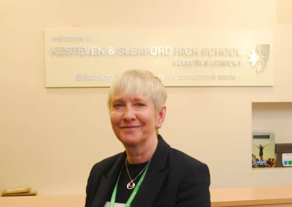 Cate Tipper - stepping down as assistant headteacher at Kesteven and Sleaford High School. EMN-190715-095137001