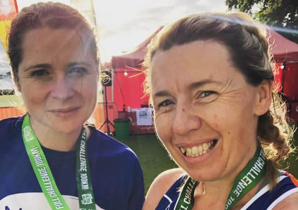 At the end of last month, Lucy Brown and Rhea Timmins ran the Cotswold Way Challenge - a 100 kilometre route from Bath to Cheltenham.